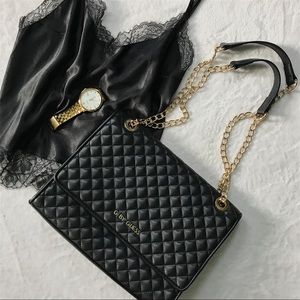 G by Guess Quilted Shoulder Bag